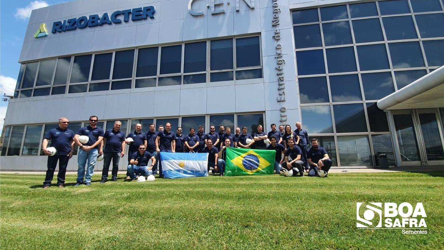 Boa Safra visita sede da Rizobacter em Pergamino/Argentina