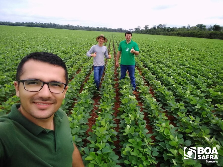 Boa Safra visita lavoura em Querência/MT