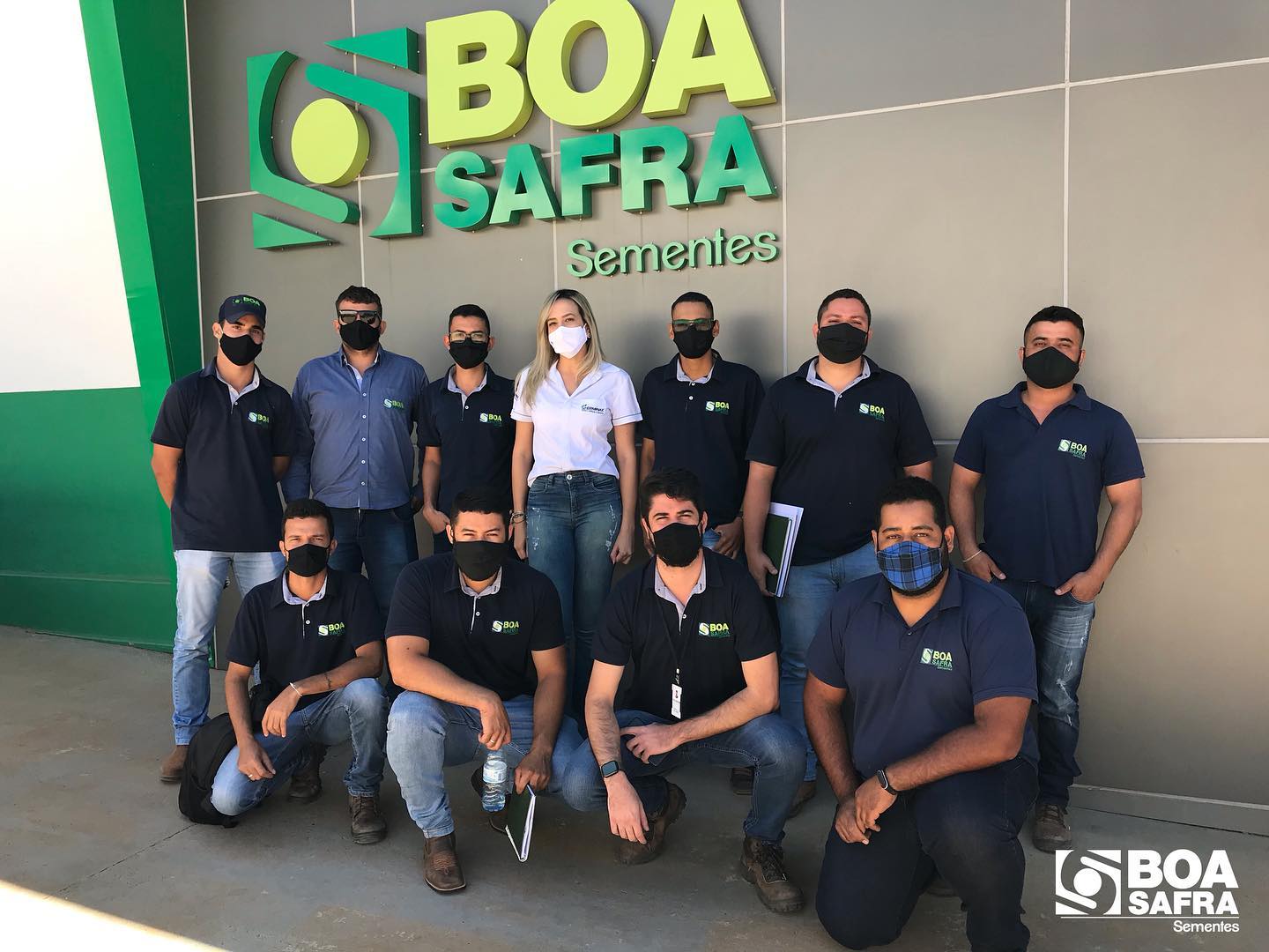 Equipe de produção participa de Treinamento em Inspeção de Campos de Sementes