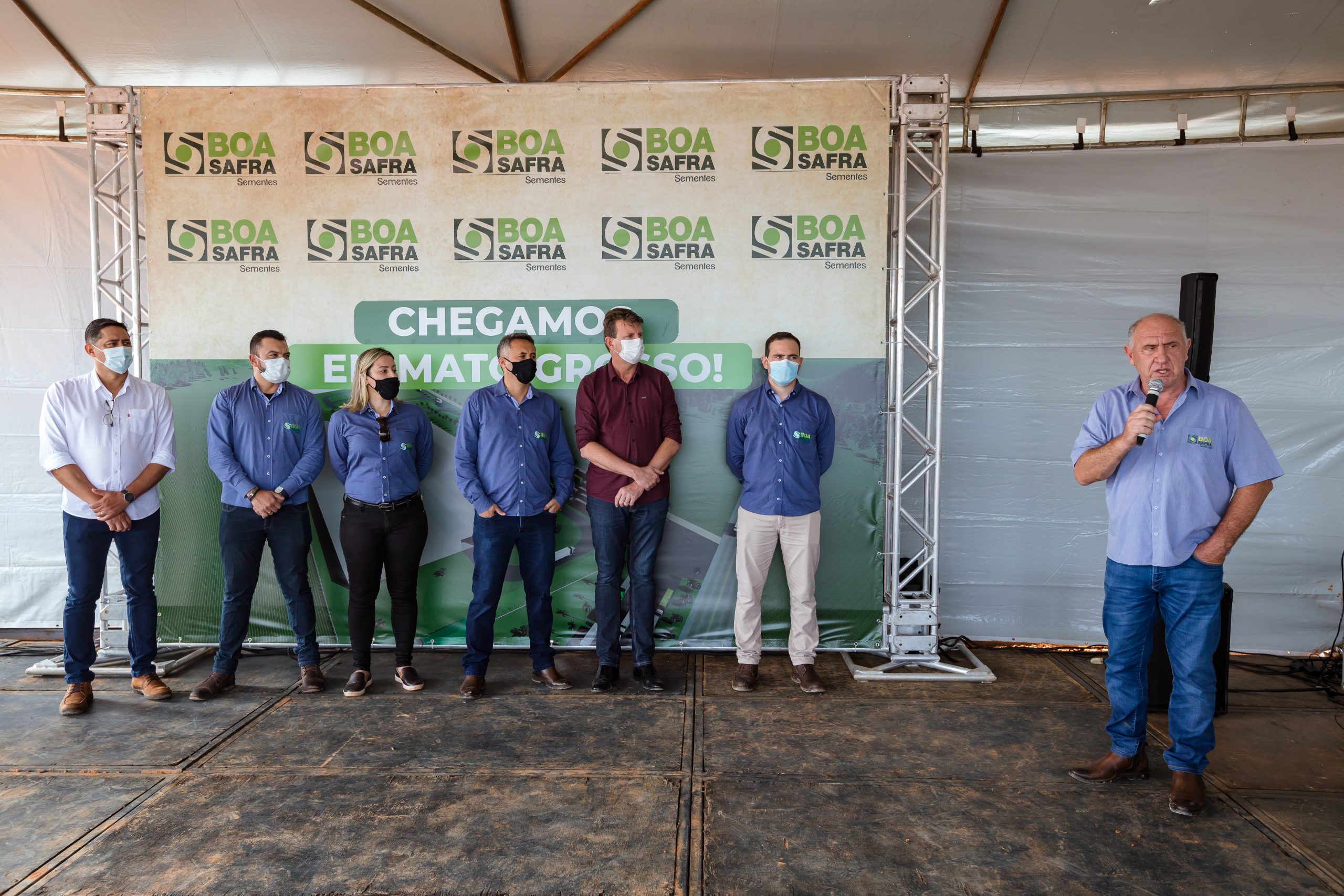 Com presença de autoridades, Boa Safra faz lançamento de obra em Sorriso