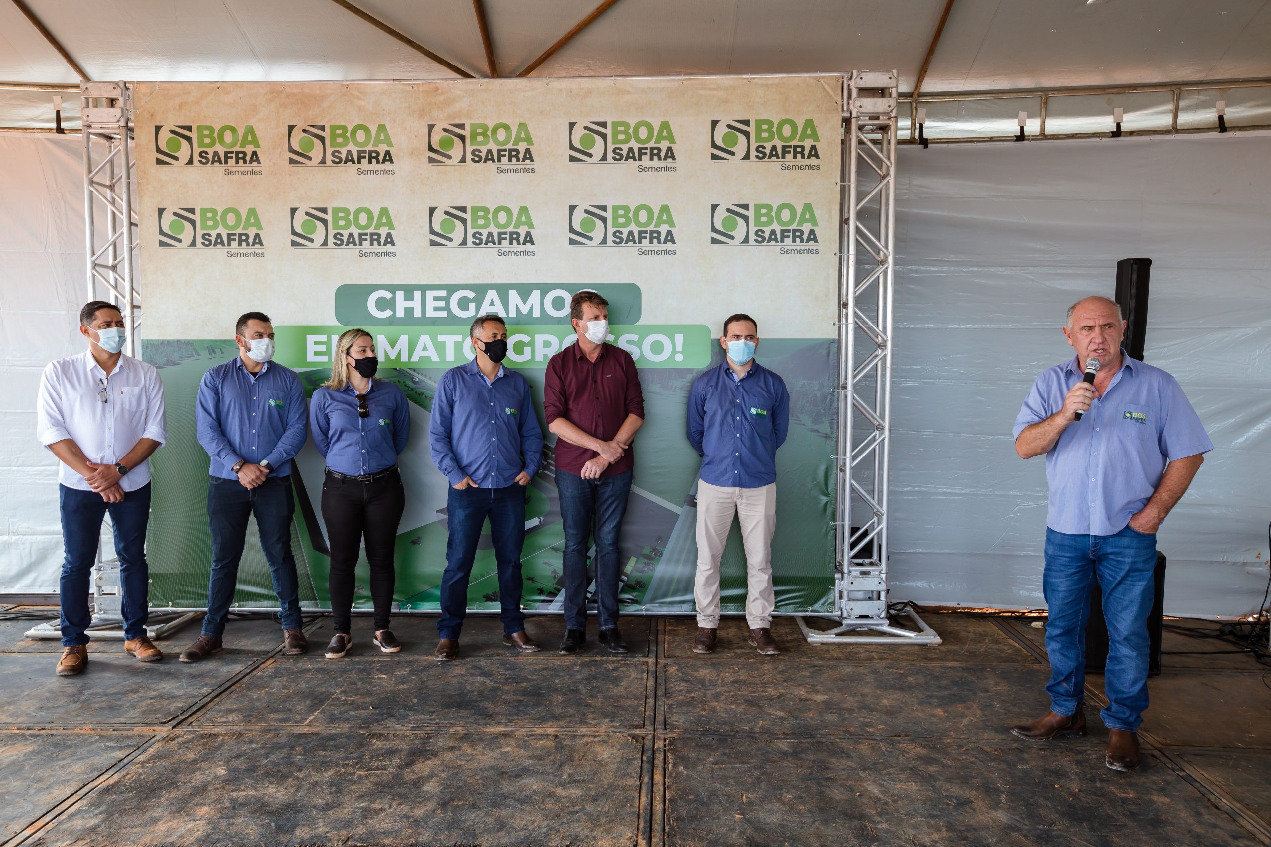 Com presença de autoridades, Boa Safra faz lançamento de obra em Sorriso