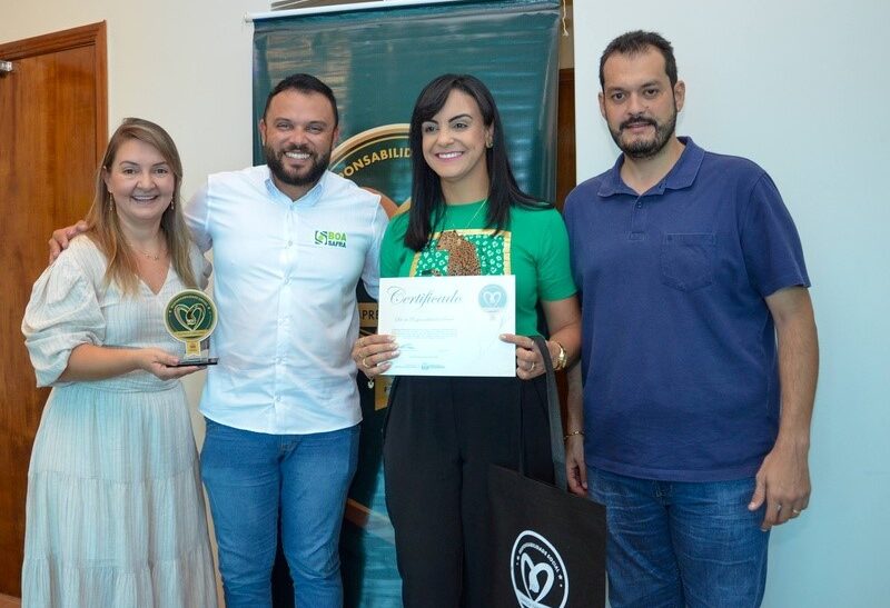 Boa Safra recebe certificação de Responsabilidade Social da Prefeitura de Formosa (GO)