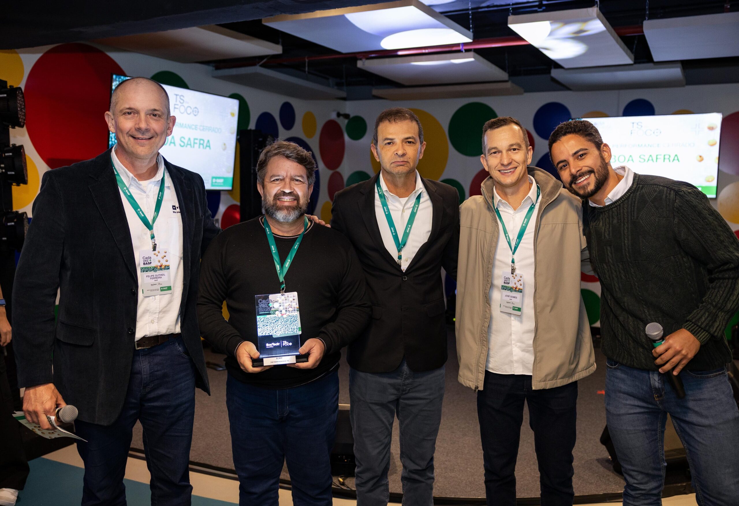 Boa Safra é reconhecida com o Prêmio Top Performance TSI no evento da BASF