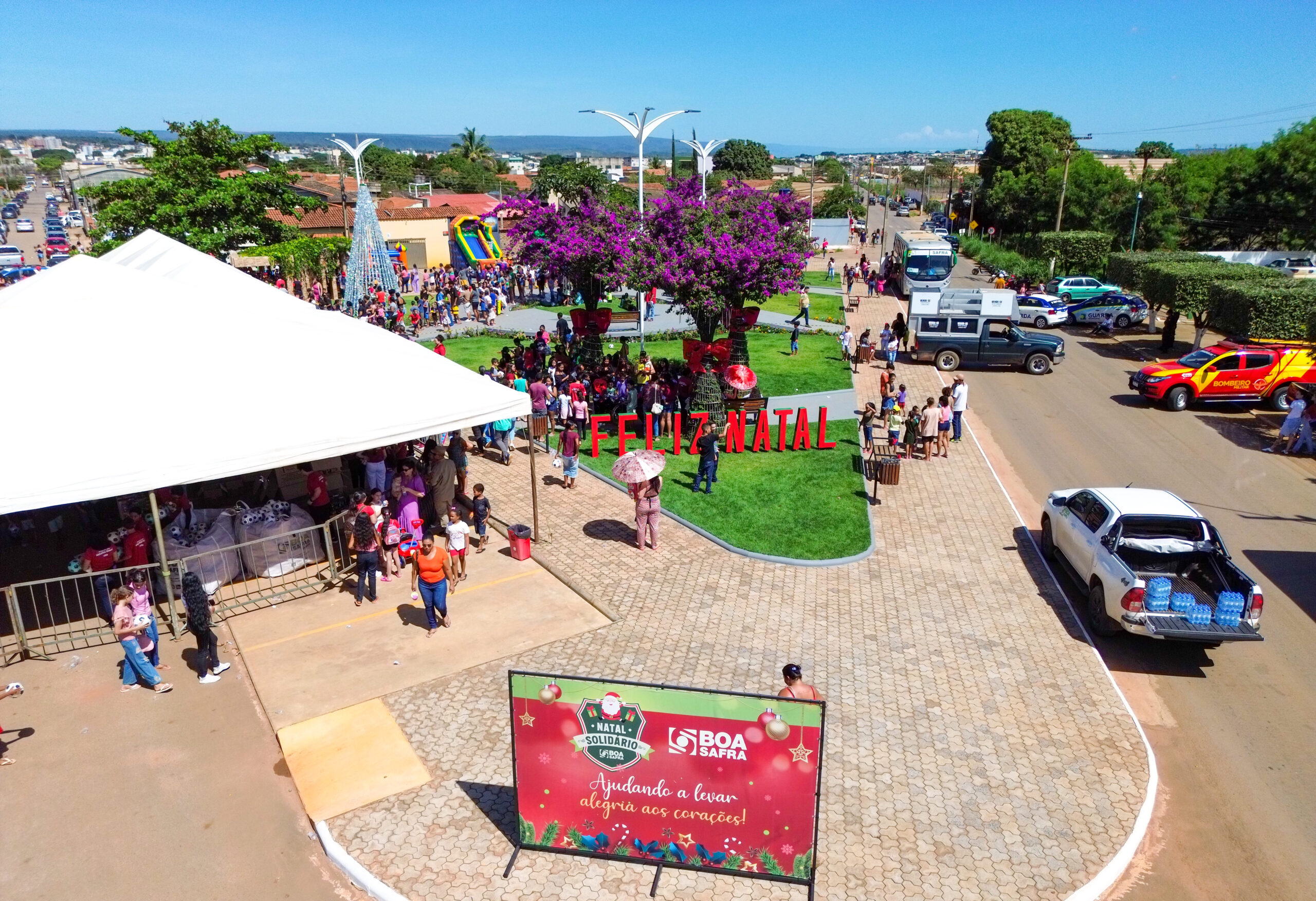 Boa Safra promove ação solidária de Natal nos estados de GO, MT, PR, MG e MA