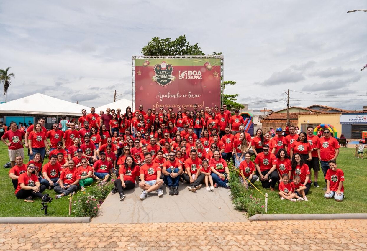 Boa Safra realiza mais uma edição do Natal Solidário