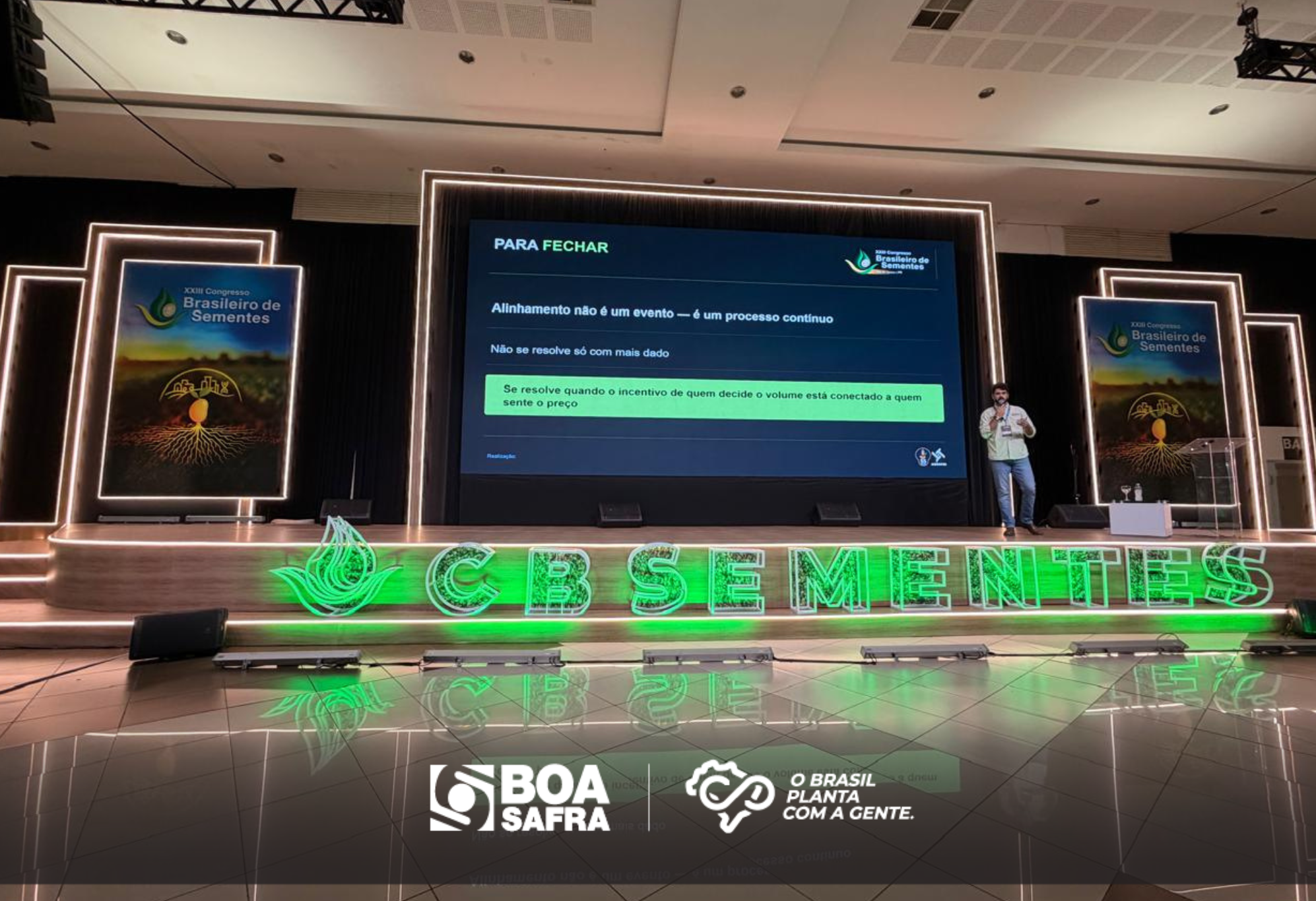 Boa Safra participa do XXIII Congresso Brasileiro de Sementes